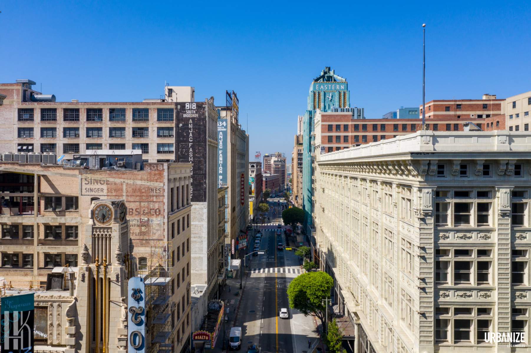 City of L.A. to Explore Car-Free Zone on Broadway | Urbanize LA